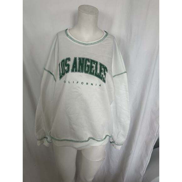 COTTON LONG SLEEVES LOS ANGELES CALIFORNIA SWEATER SIZE See Images - Picture 1 of 8
